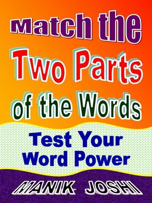 cover image of Match the Two Parts of the Words